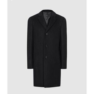 REISS GABLE SINGLE BREASTED MENS OVERCOAT- NWOT Size‎ XXL